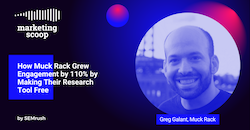 How Muck Rack Grew Engagement by 110% by Making Their Research Tool Free